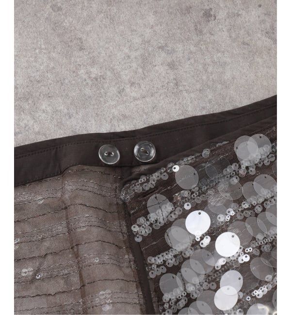 SLOBE IENA「HOSBJERG/ホスビョーグ スパンコールスカート 2792VENEDA SKIRT」|スカート|