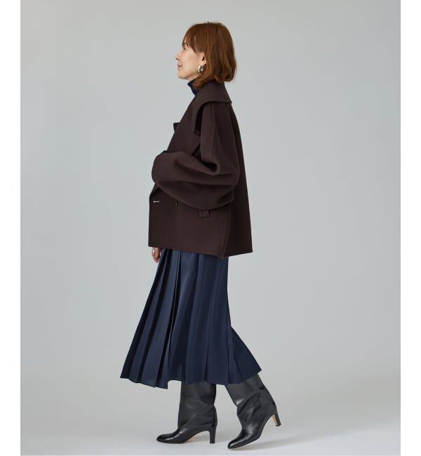 VERMEIL par iena「《予約》super120s ビッグショールリバーコート」|その他|