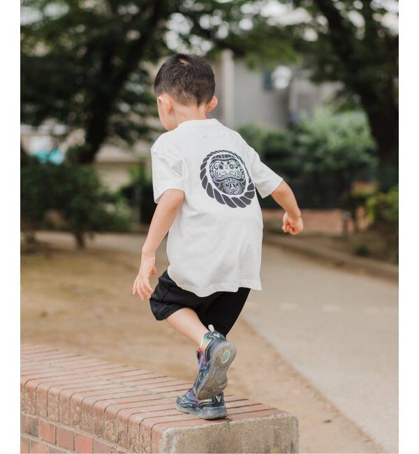 Paris Saint-Germain「【Paris Saint-Germain&times;Makoto Yamaki】DARUMA プリントTシャツ　※キッズサイズ」|Tシャツ・カットソー|