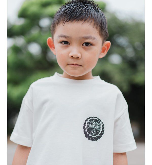 Paris Saint-Germain「【Paris Saint-Germain&times;Makoto Yamaki】DARUMA プリントTシャツ　※キッズサイズ」|Tシャツ・カットソー|