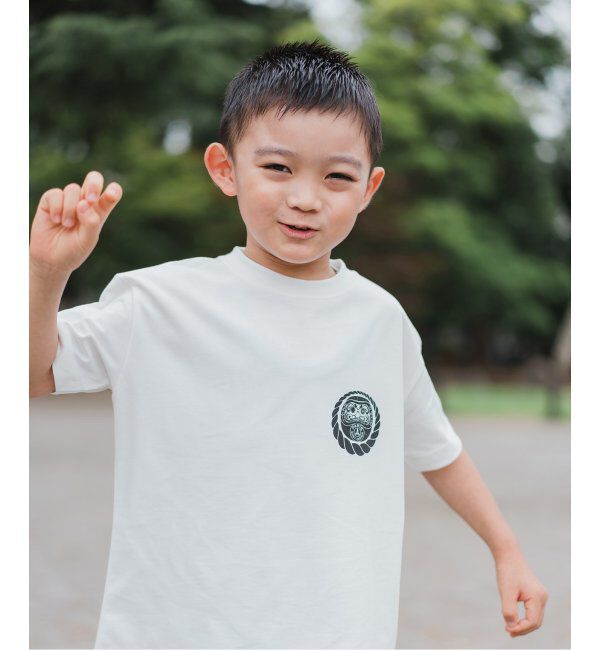 Paris Saint-Germain「【Paris Saint-Germain&times;Makoto Yamaki】DARUMA プリントTシャツ　※キッズサイズ」|Tシャツ・カットソー|