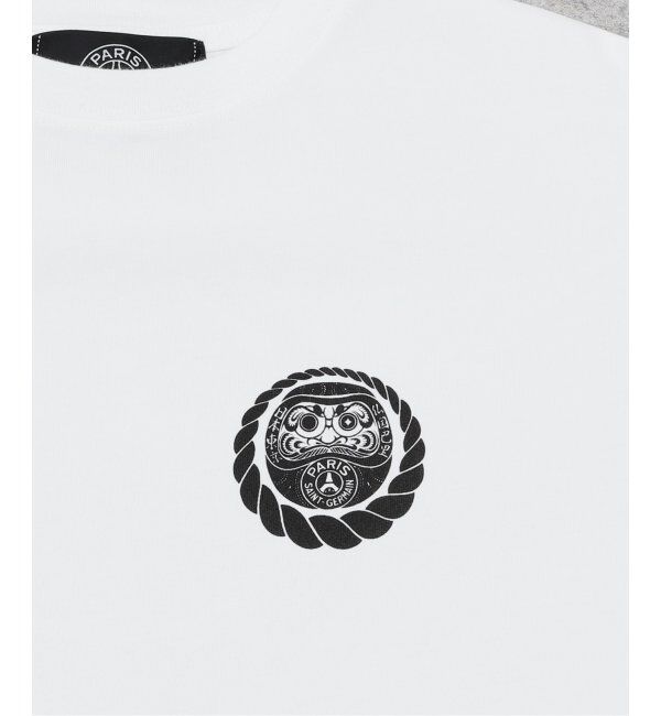 Paris Saint-Germain「【Paris Saint-Germain&times;Makoto Yamaki】DARUMA プリントTシャツ　※キッズサイズ」|Tシャツ・カットソー|