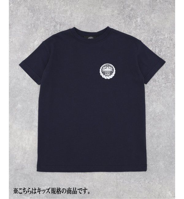 Paris Saint-Germain「【Paris Saint-Germain&times;Makoto Yamaki】DARUMA プリントTシャツ　※キッズサイズ」|Tシャツ・カットソー|ネイビー
