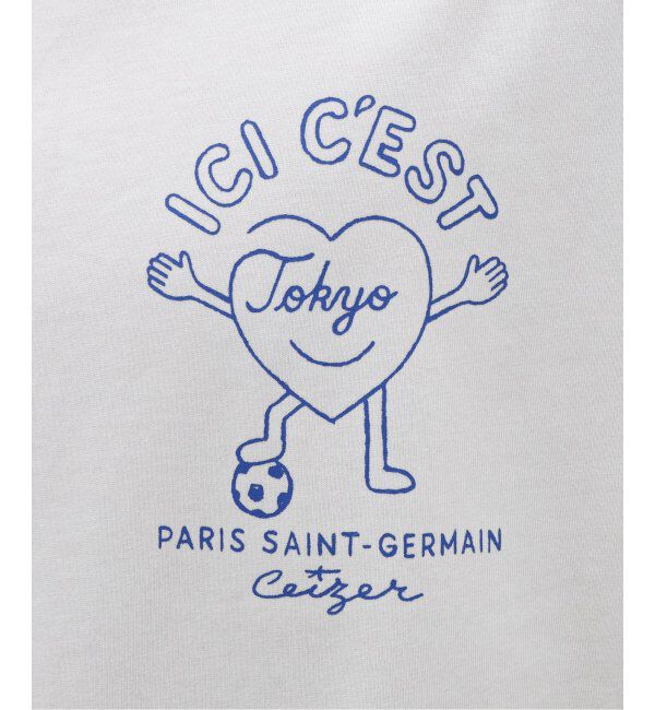 Paris Saint-Germain「【Paris Saint-Germain / パリ・サン＝ジェルマン】CEIZER ICI CEST TOKYO  PARIS TEE」|Tシャツ・カットソー|