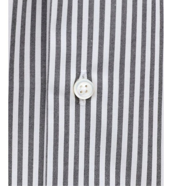 EDIFICE「D.ラウンドタブ クレリックシャツ ストライプ」|シャツ・ブラウス|