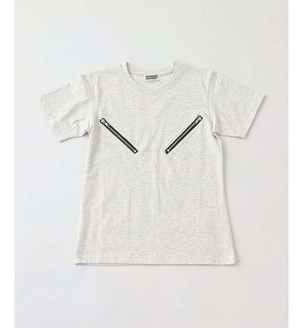 PULP「【Geek Office / ギークオフィス】Mosaic Society / モザイクソサエティ ZIP 18+ TEE」|Tシャツ・カットソー|グレーA