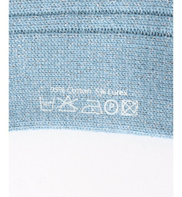 EDIFICE「CORGI ( コーギー) for BOUCLE グリッターソックス」|ソックス|