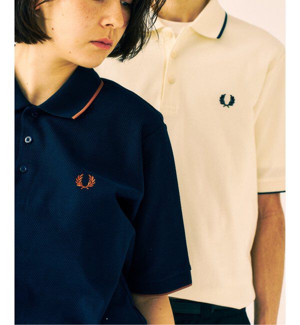417 EDIFICE「FRED PERRY 417別注  Textured Single Tipped Sh」|ポロシャツ|
