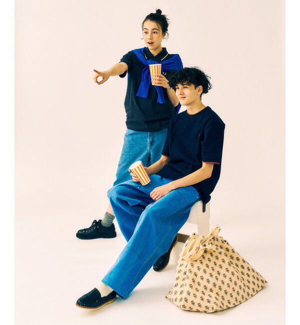 417 EDIFICE「FRED PERRY 417別注  Textured Single Tipped Sh」|ポロシャツ|