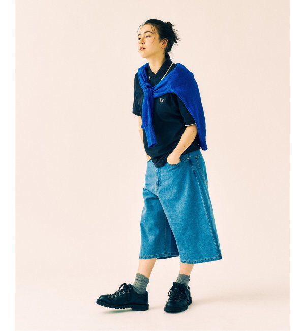 417 EDIFICE「FRED PERRY 417別注  Textured Single Tipped Sh」|ポロシャツ|