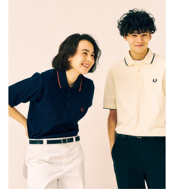 417 EDIFICE「FRED PERRY 417別注  Textured Single Tipped Sh」|ポロシャツ|