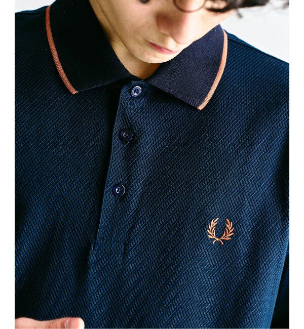 417 EDIFICE「FRED PERRY 417別注  Textured Single Tipped Sh」|ポロシャツ|