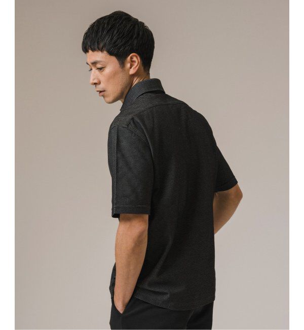 EDIFICE「《追加》"吸水速乾＆高通気機能" COOLMAX ハニカムボーダー ポロシャツ」|ポロシャツ|