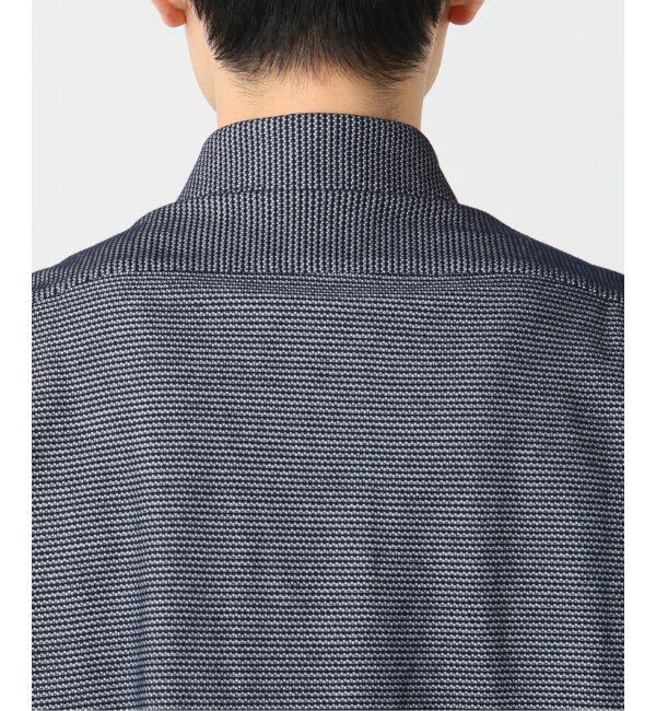 EDIFICE「《追加》"吸水速乾＆高通気機能" COOLMAX ハニカムボーダー ポロシャツ」|ポロシャツ|