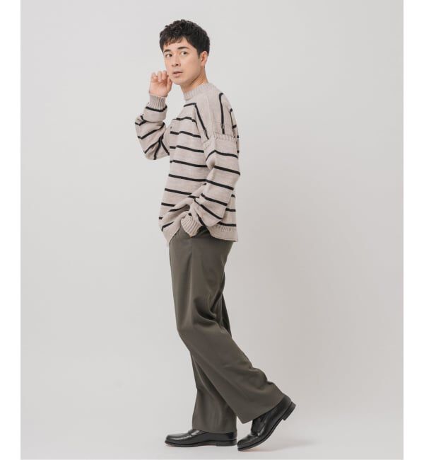 EDIFICE「ウールドビー カルゼ パンツ」|スラックス|