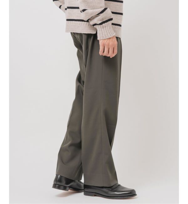 EDIFICE「ウールドビー カルゼ パンツ」|スラックス|