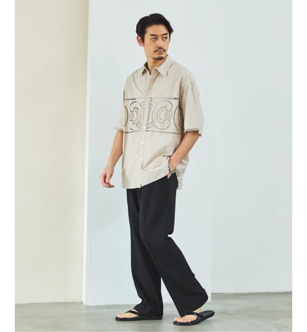 EDIFICE「ウールドビー カルゼ パンツ」|スラックス|