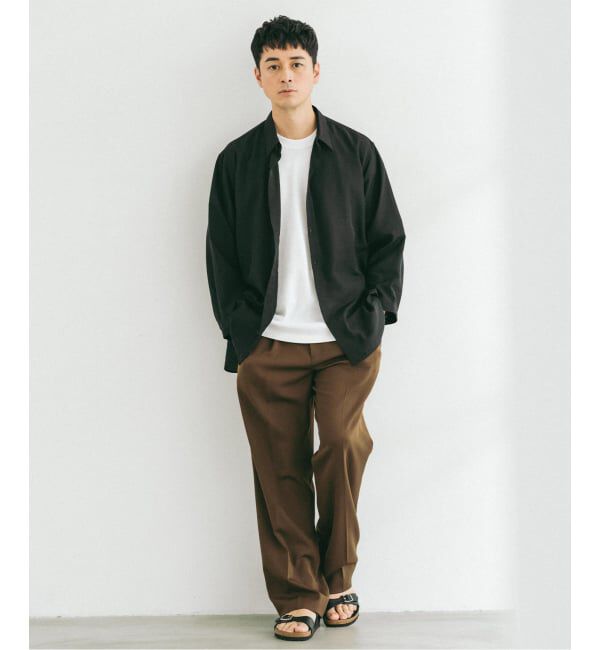 EDIFICE「ウールドビー カルゼ パンツ」|スラックス|