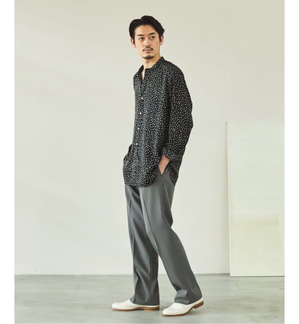 EDIFICE「ウールドビー カルゼ パンツ」|スラックス|