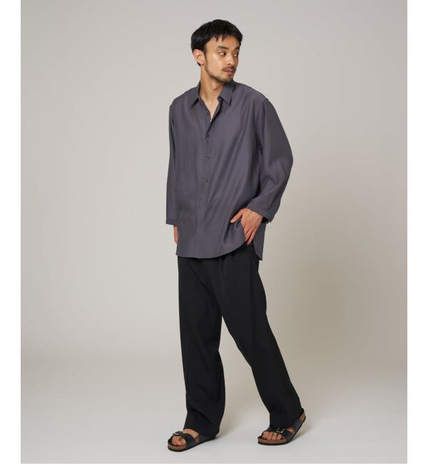 EDIFICE「ウールドビー カルゼ パンツ」|スラックス|