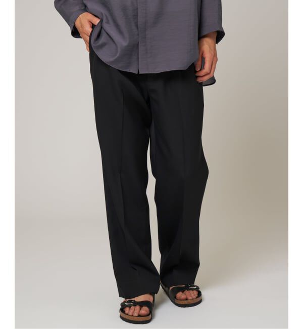 EDIFICE「ウールドビー カルゼ パンツ」|スラックス|