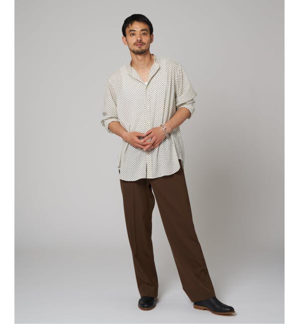 EDIFICE「ウールドビー カルゼ パンツ」|スラックス|