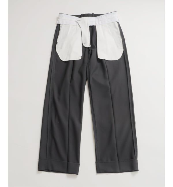 EDIFICE「ウールドビー カルゼ パンツ」|スラックス|
