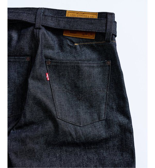 417 EDIFICE「LEVI&rsquo;S(R)/リーバイス(R) 別注 TWISTED BELTED デニムパンツ L30」|デニム|
