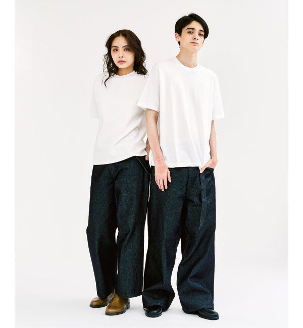 417 EDIFICE「LEVI&rsquo;S(R)/リーバイス(R) 別注 TWISTED BELTED デニムパンツ L30」|デニム|