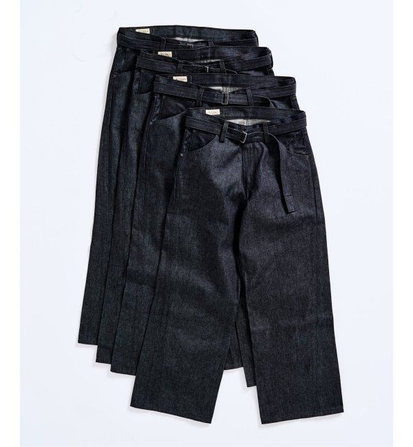 417 EDIFICE「LEVI&rsquo;S(R)/リーバイス(R) 別注 TWISTED BELTED デニムパンツ L30」|デニム|