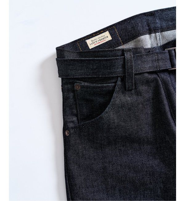 417 EDIFICE「LEVI&rsquo;S(R)/リーバイス(R) 別注 TWISTED BELTED デニムパンツ L30」|デニム|