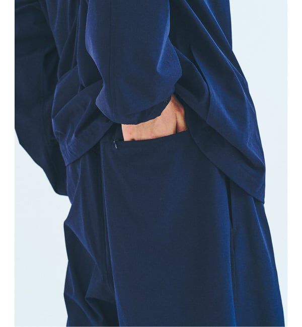 417 EDIFICE「オーバーサイズシャツ&ワイドスラックス UVカット セットアップ」|スーツ|