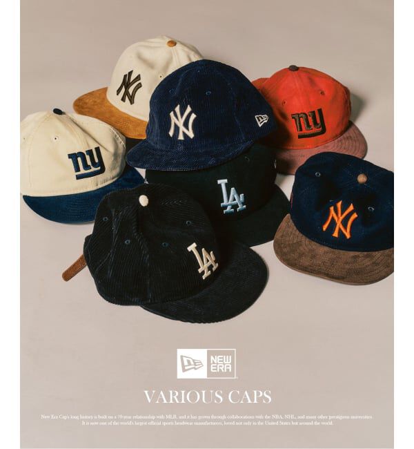 417 EDIFICE「NEW ERA / ニューエラ RC950LS MLTN SUEDE NEYYAN」|キャップ・キャスケット|