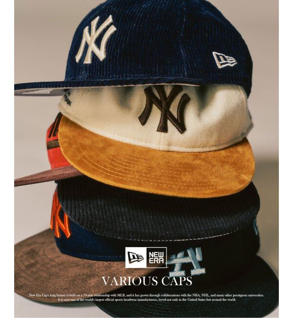 417 EDIFICE「NEW ERA / ニューエラ RC950LS MLTN SUEDE NEYYAN」|キャップ・キャスケット|