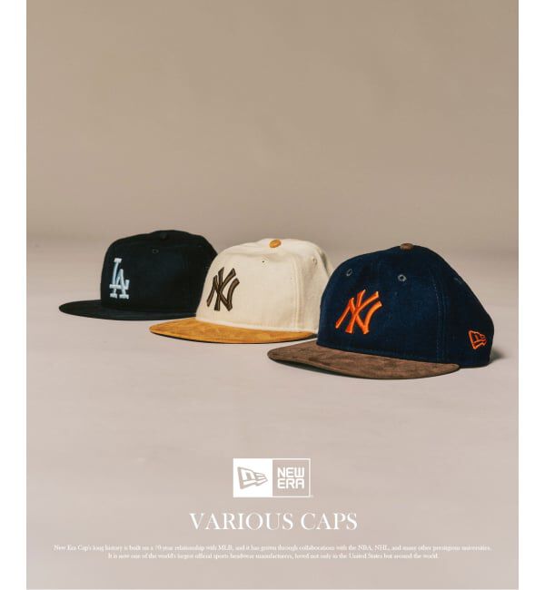 417 EDIFICE「NEW ERA / ニューエラ RC950LS MLTN SUEDE NEYYAN」|キャップ・キャスケット|