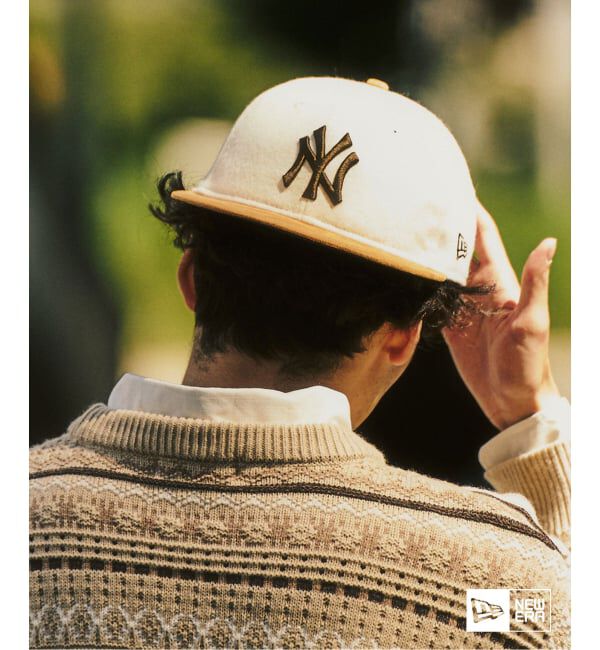 417 EDIFICE「NEW ERA / ニューエラ RC950LS MLTN SUEDE NEYYAN」|キャップ・キャスケット|ナチュラル