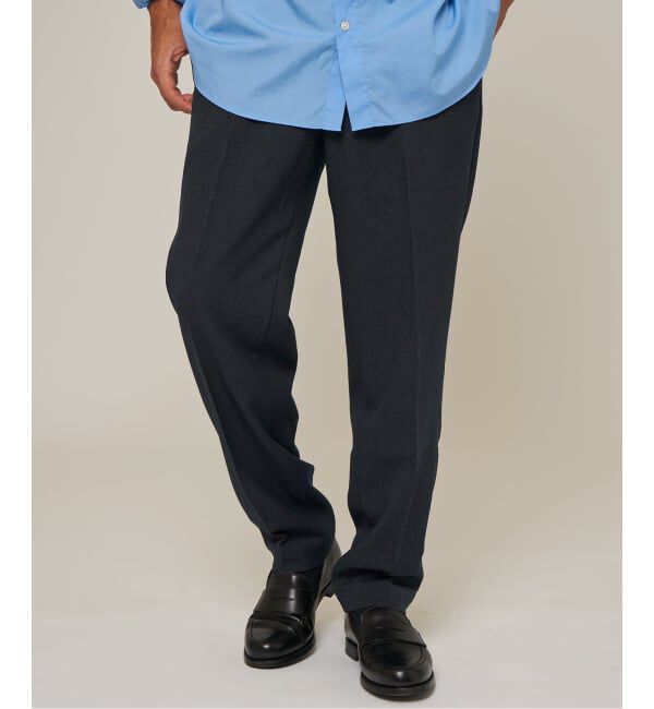 EDIFICE「ウーリッシュ ツイル RT イージー パンツ」|スラックス|