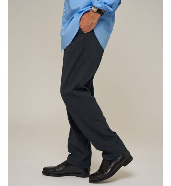 EDIFICE「ウーリッシュ ツイル RT イージー パンツ」|スラックス|