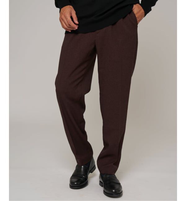 EDIFICE「ウーリッシュ ツイル RT イージー パンツ」|スラックス|