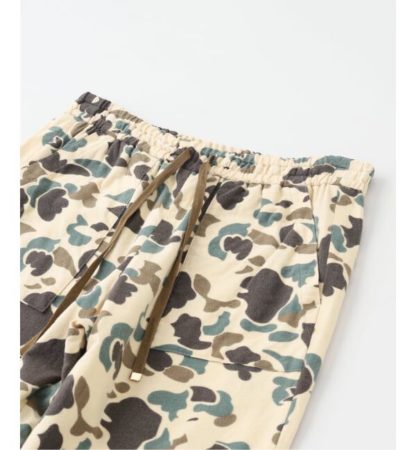 EDIFICE「COUTURE D&rsquo;ADAM (クチュール ド アダム) Camo Baker Easy Trousers」|スラックス|