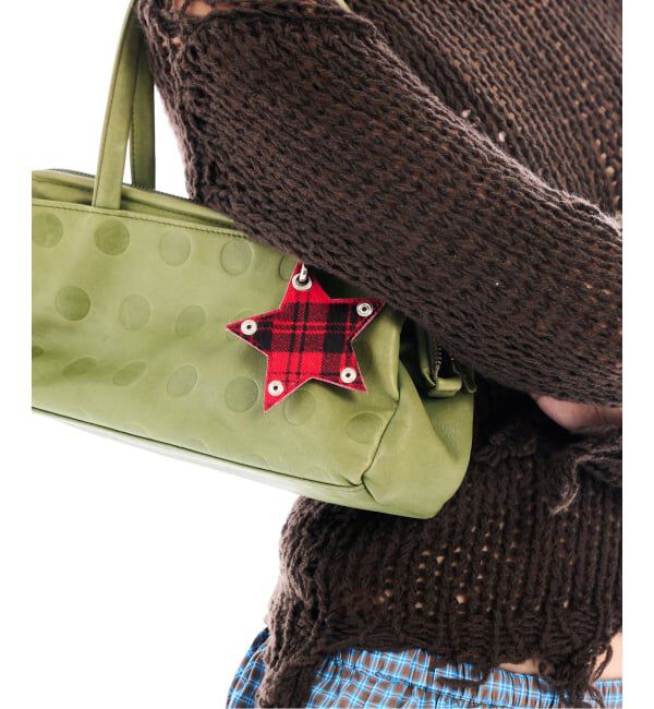 PULP「【Geek Office / ギークオフィス】HIETA / ヒエタ タニー キーチャーム / チェック柄」|キーケース|