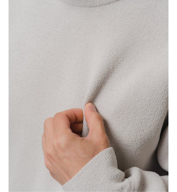 EDIFICE「ライト シェニール ヤーン クルーネック プルオーバー」|ニット・セーター|