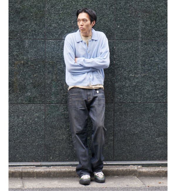 PULP「PULP / モヘヤブレンドニット カーディガン」|カーディガン|