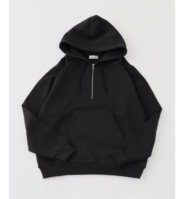 PULP「cabaret poval / キャバレーポバール ANORAK SWEATSHIRT」|パーカー|ブラック