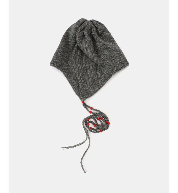 PULP「Margarines / マーガリンズ BEADED EAR HAT」|ニット帽|