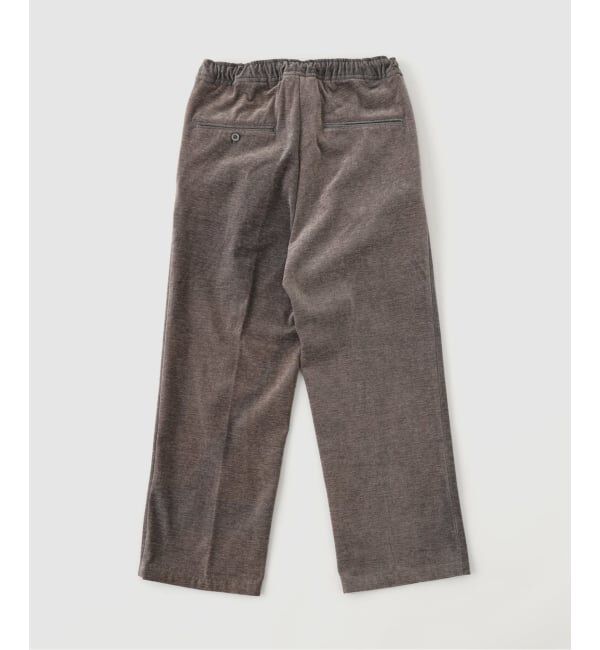 417 EDIFICE「モーデュロイ  ワンタックイージーパンツ」|スラックス|