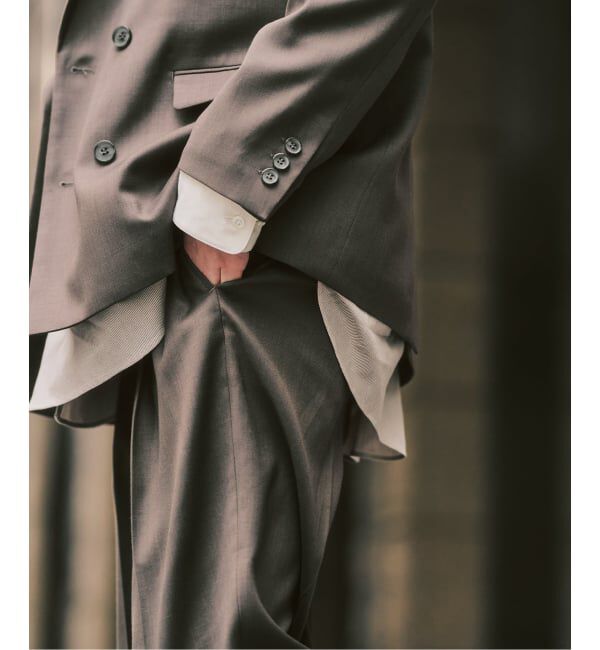 417 EDIFICE「TW ツイル  W ジャケット "セットアップ着用可能"」|テーラードジャケット|