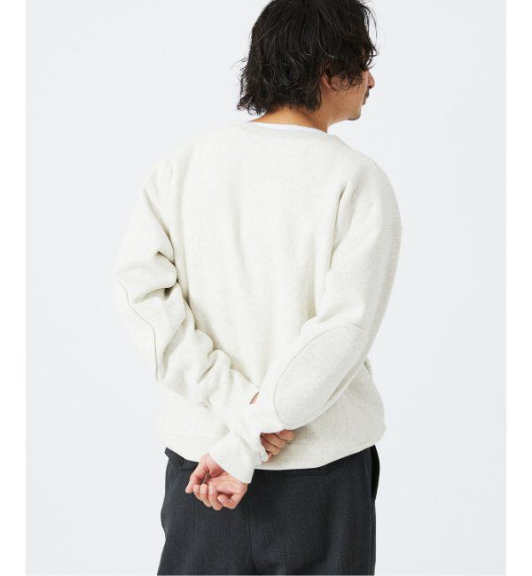 JOURNAL STANDARD relume「CHAMPION / チャンピオン 別注 R/W エルボーパッチ クルーネックスウェット」|スウェット・ジャージ|