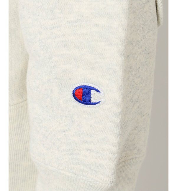 JOURNAL STANDARD relume「CHAMPION / チャンピオン 別注 R/W エルボーパッチ クルーネックスウェット」|スウェット・ジャージ|