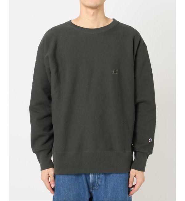JOURNAL STANDARD relume「CHAMPION / チャンピオン 別注 R/W エルボーパッチ クルーネックスウェット」|スウェット・ジャージ|